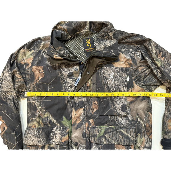 Browning Jacket Mens Small Camouflage PreVent X-Change Waterproof Hunting Camo - Picture 7 of 9